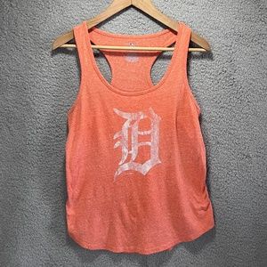 Detroit Tigers Apparel Tank Top Orange Women M
